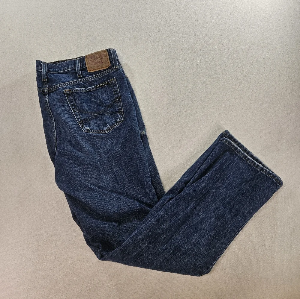 Stetson 1120 40x34 Slim Straight Western Jeans - Picture 2 of 9